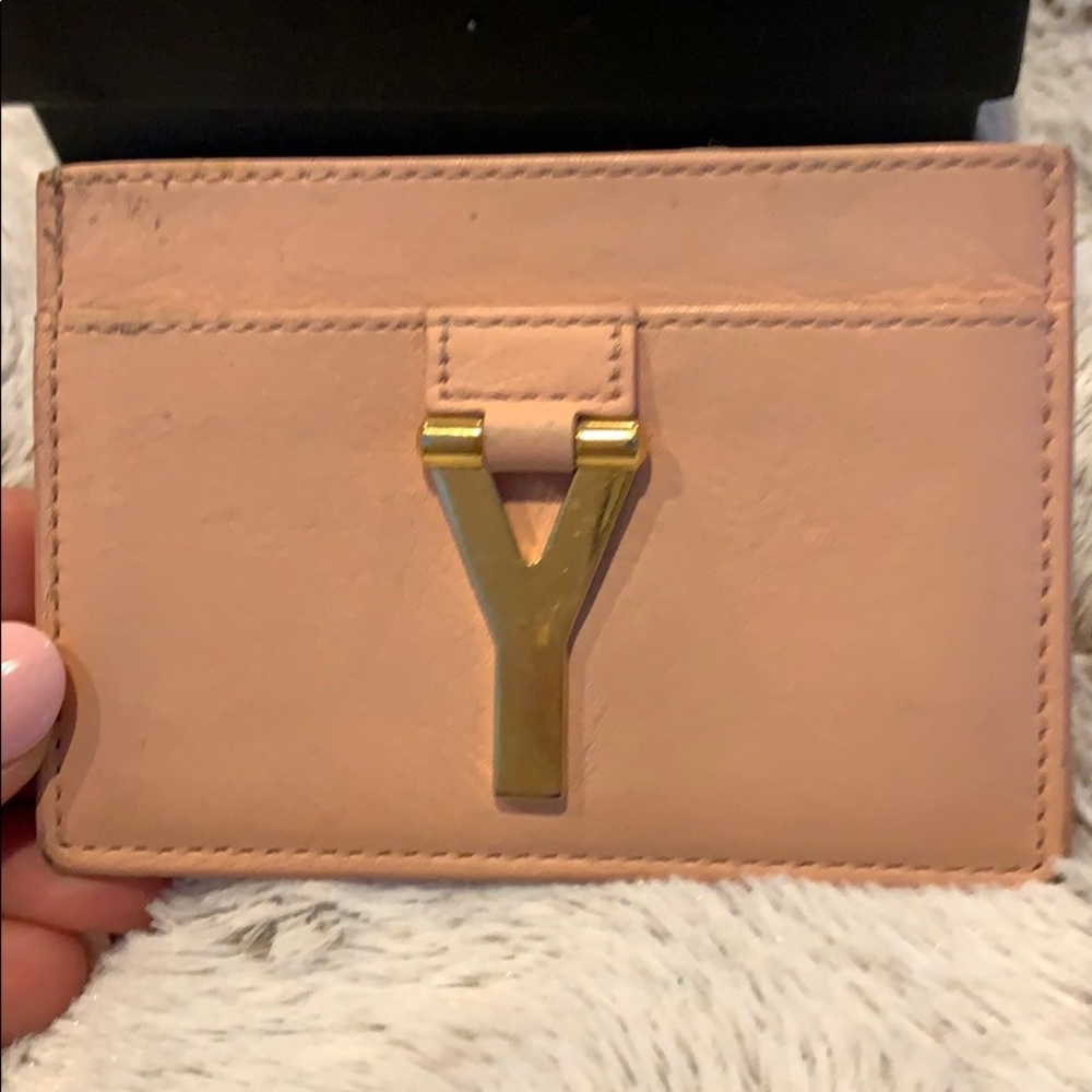 YSL blush card holder